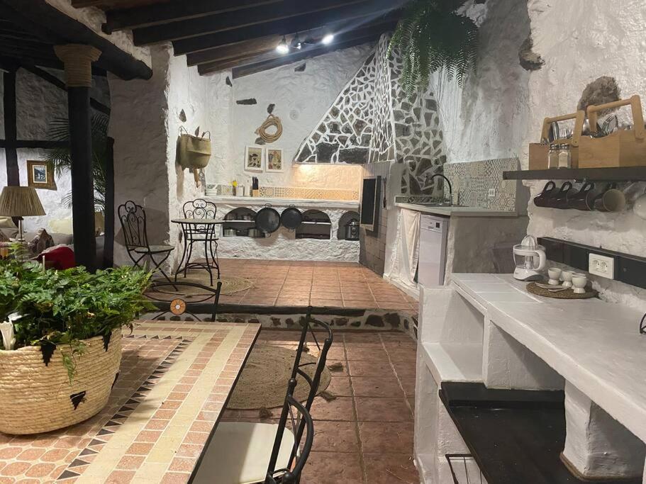 Casa Mara Casa Rural Con Terraza, Barbacoa Y Vistas Al Teide El Tanque Esterno foto