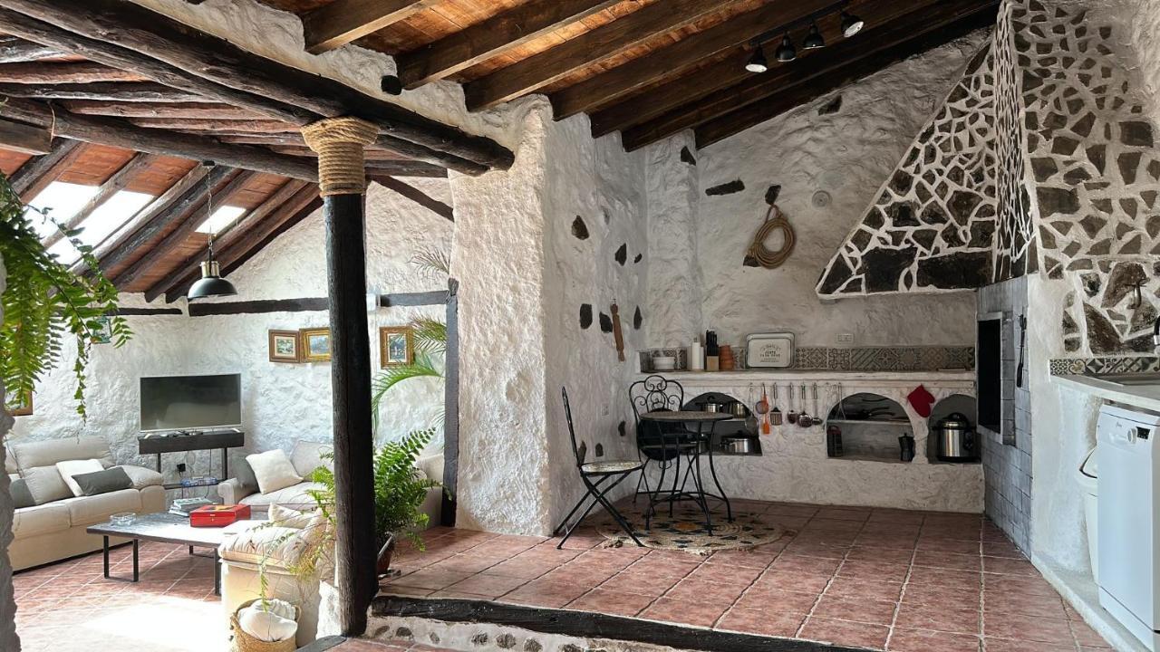 Casa Mara Casa Rural Con Terraza, Barbacoa Y Vistas Al Teide El Tanque Esterno foto