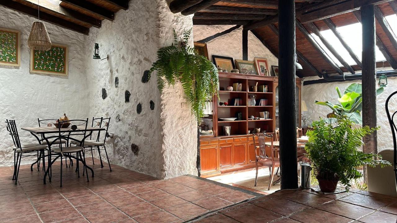 Casa Mara Casa Rural Con Terraza, Barbacoa Y Vistas Al Teide El Tanque Esterno foto